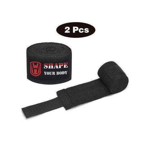 product_image_name-Generic-Lot De 2 Bandages élastiques De Boxe 3M Pour Protection Des Mains--noir-1