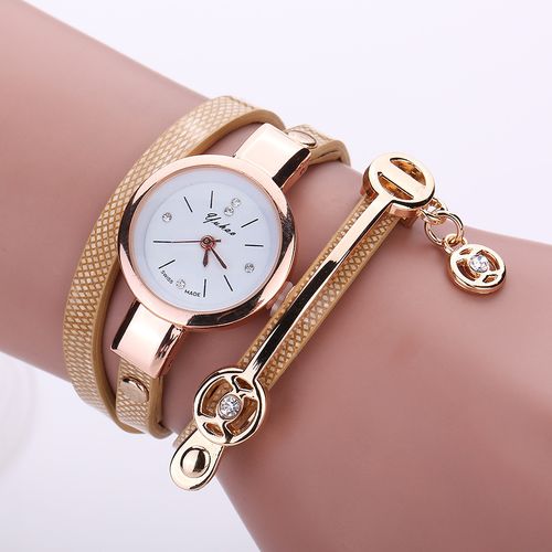 Fashion Ensemble Montre + Bracelet Femme - Prix pas cher