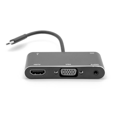 Generic Adaptateur USB Type C vers VGA // USB-C To VGA Adapter // USB-C 2  VGA Converter à prix pas cher