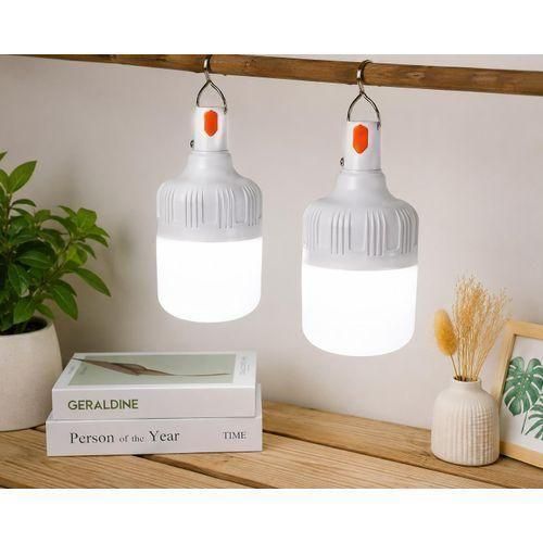 Generic Lot de 2 Lampes LED Rechargeables avec Crochet - image 3