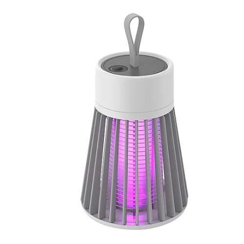URBZUE Piège à Moucherons Lumineux Anti-Moustiques - 1 Appareil + 6 Recharges - Efficace Et Silencieux Pour Maison