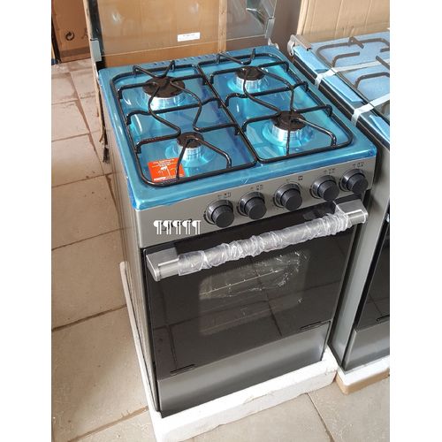 product_image_name-Generic-Cuisinière - Gaz 4 Feux Avec Four - Inox-3