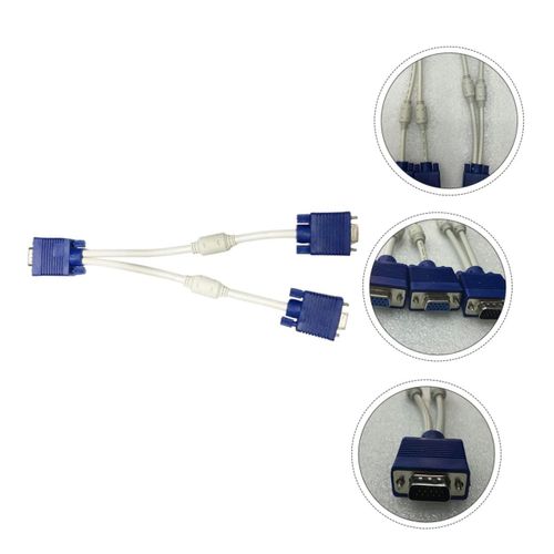 product_image_name-Generic-Câble répartiteur VGA, câble en Y 1 mâle vers 2 femelles, HD15 vers double HD15, duplication d'écran-7