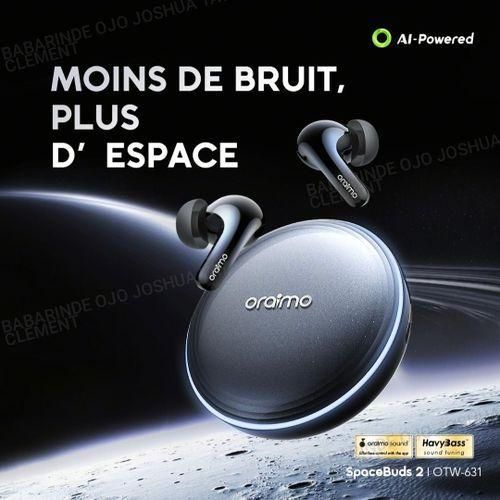 Oraimo Ecouteur Bluetooth - SpaceBuds 2 - OTW-631 - image 2