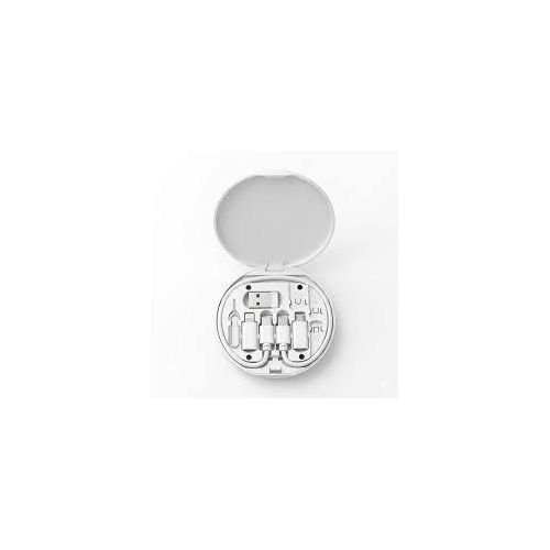 Generic Boîtier de Rangement Câbles et Adaptateurs Multi-Emboûts 6-en-1 – Le Kit de Survie Numérique de Poche DATA CABLE SET - image 5