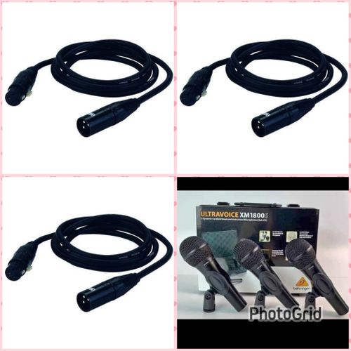 Generic 3 micro a fil professionnel, 3 fil de micro de 5m original