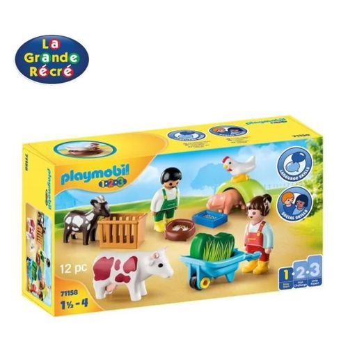 Playmobil Ferme Des Animaux Playmobil - Prix pas cher