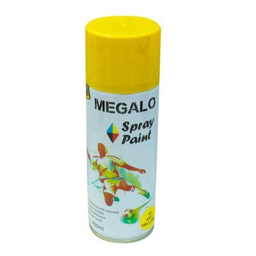 Megalo Bombe Spray De Peinture Polyvalente - 450 Ml - 41 Art Yellow - Jaune  - Prix pas cher