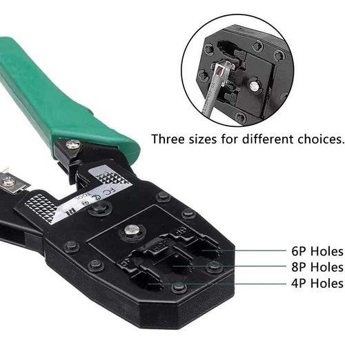 product_image_name-Generic-Pince à Sertir Multifonctionnelle 4P/6P/8P Pour Réseau-3