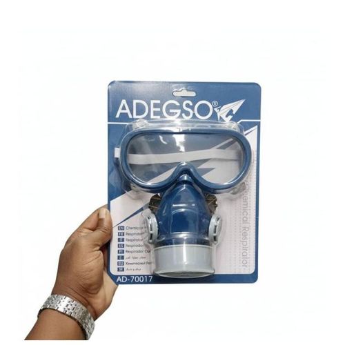 product_image_name-Generic-masque à gaz pour peinture, poussière, polissage et autres bleu -3