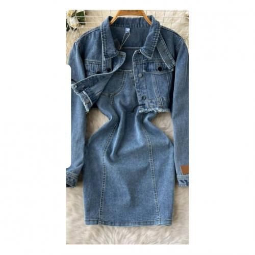 Robe jean pas cher best sale
