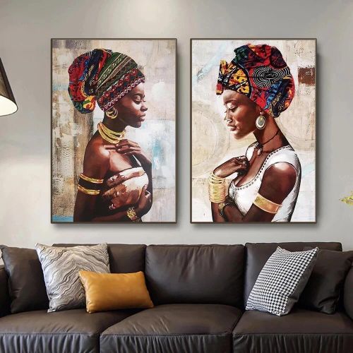 product_image_name-Generic-Ensemble de 3 toiles murales représentant des femmes africaines, affiches élégantes de femmes noires-2