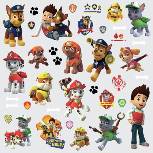 Generic Autocollant Mural Enfant Pat Patrouille Paw Patrol Marron