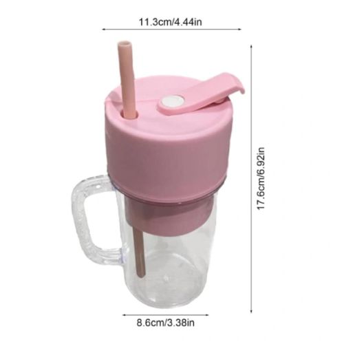 Generic Mini Mixeur Pour Jus Frais, Rechargeable Par USB - image 3