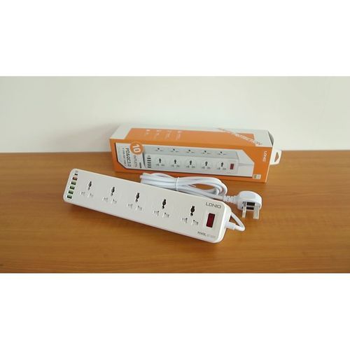 Ldnio MULTIPRISE LDNIO 10 PRISES - 5 PORTS - Prix pas cher