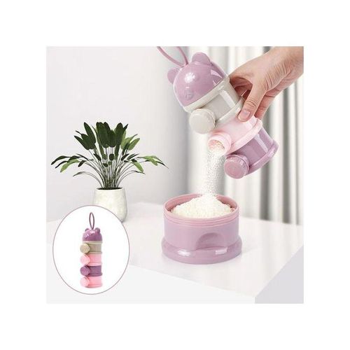 Generic Boîte à lait pour bébé empilable à 4 compartiments pour nouveau-né - image 4