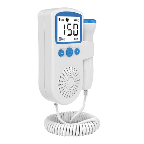 Moniteur de fréquence Cardiaque fœtale Doppler, Moniteur de Rythme  Cardiaque pour bébé, stéthoscope d'écoute à Domicile, fréquence Cardiaque  pour