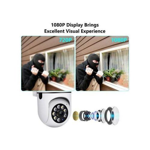 Generic Caméra de Surveillance et Sécurité Avec vision Noctune Sans Fil Wifi - image 5
