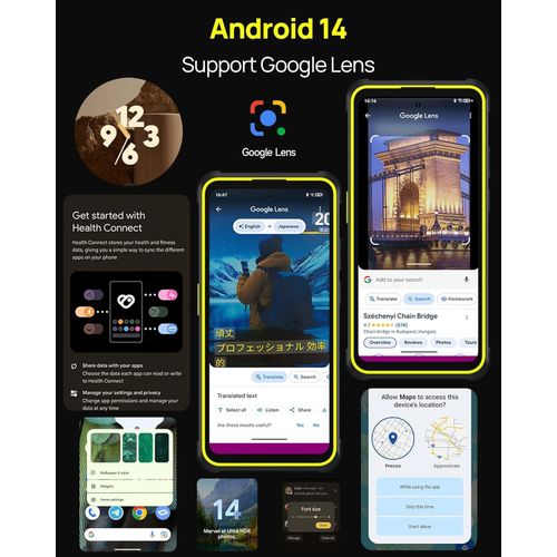 product_image_name-Ulefone-Armor X31 Téléphone Portable Incassable, 12Go+128Go/TF 2To 48MP+20MP Vision Nocturne, Dimensity Android 14 6.56'' 120Hz 6050mAh Smartphone étanche Dual Sim/NFC-5