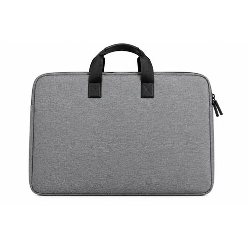 Generic Sacoche pour ordinateur portable – modèle gris professionnel