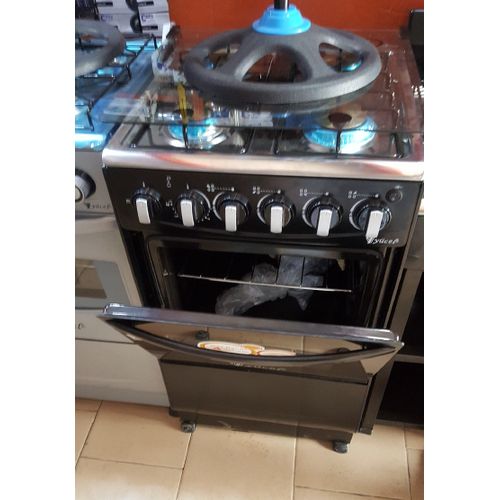 product_image_name-YUCEL-Cuisinière à Gaz Et à Courant Avec Four 4 Feux-2