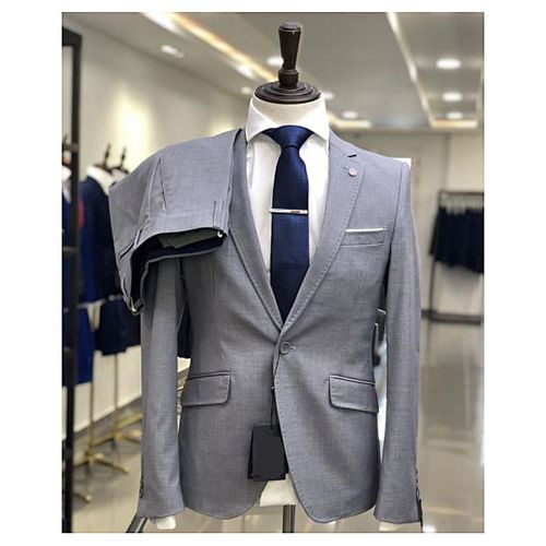 product_image_name-Fashion-Costume Class + Chemise + Cravate  – Gris-1