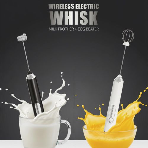product_image_name-Generic-Fouet Électrique Sans Fil 3-en-1 - Mousseur à Lait Rechargeable USB 1200mAh - Batteur à Œufs, Crème, 3 Vitesses - Portable Cuisine & Café-1