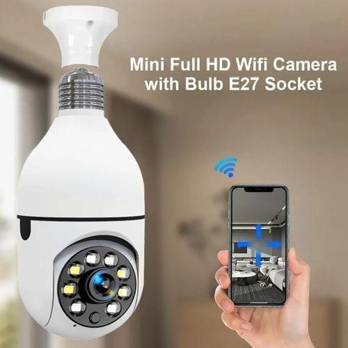 product_image_name-Generic-Ampoule Caméra Wifi Sans Fil -3