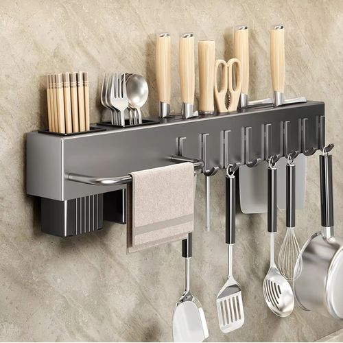 Generic 50cm Etagères De Cuisine No-Punch - Rangement Murale