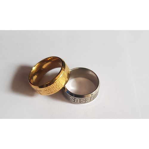 Fashion Deux Bague Jesus Argent Dor Prix pas cher Jumia CI