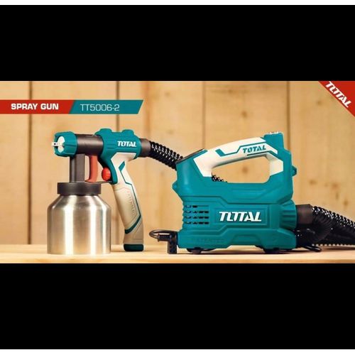 product_image_name-TOTAL-Pistolet de Peinture Électrique 0.8L 550W -4