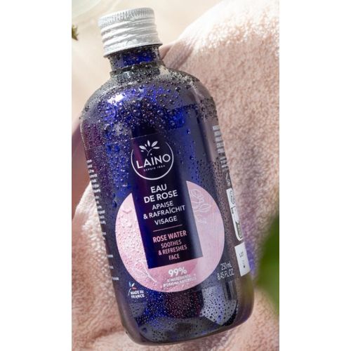 product_image_name-Generic-Eau De Rose Apaise & Rafraîchit Visage LAINO tous types de peaux et sensibles 250ml Importé De France -1
