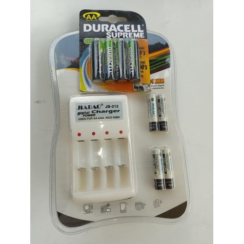 Piles Rechargeables AAA - Lot de 8 Piles