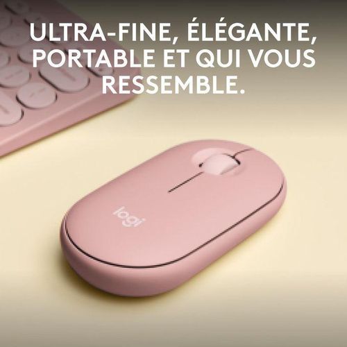 Generic Logitech Souris Optique Bluetooth Sans Fil à 3 Touches, Portée: 10m