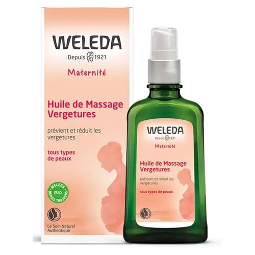 product_image_name-Generic-WELEDA Huile De Massage maternité Tous types de peaux  100ml Importé De France -1