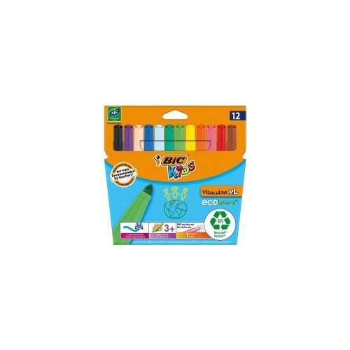 Generic Feutres De Coloriage Pour Enfants Gros Bout - Paquet De 12 - Prix  pas cher