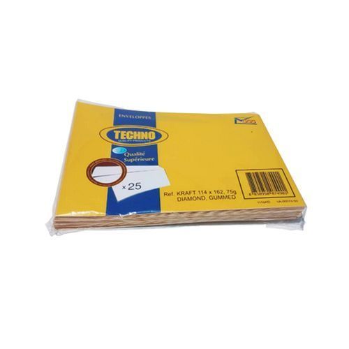 Enveloppe Kraft Kaki A6 – 80 g – paquet de 25 pièces - Fourniture de  bureau, papeterie, informatique à Abidjan