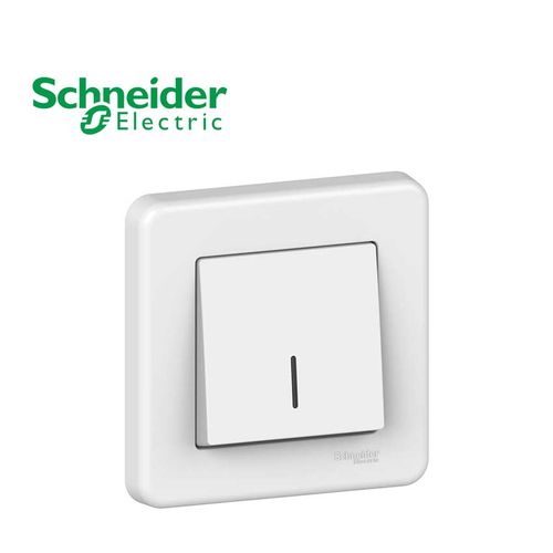 Schneider Electric Bouton Poussoir Lumineux Encastré Leona - Prix pas cher