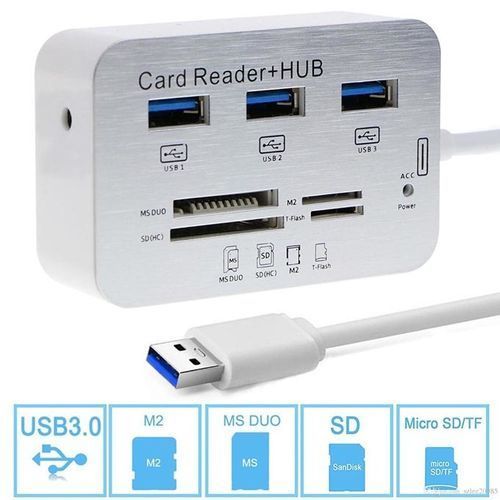 Adaptateur De Concentrateur USB 3.0 USB 2.0 3Ports USB Hub