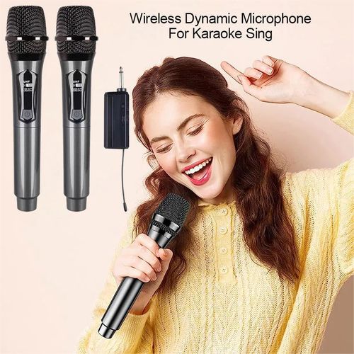 Plug Play Microphone sans fil Léger Famille Chant Bluetooth