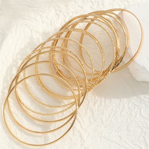 product_image_name-Mode-Vintage Personnalité Large Face Bracelet Set - 14 Pcs-4