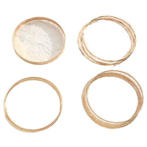 product_image_name-Mode-Vintage Personnalité Large Face Bracelet Set - 14 Pcs-5