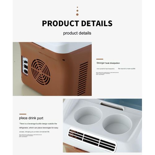 product_image_name-Generic-Refroidisseur & Réchauffeur Compact - 220V/12V - Idéal Camping & Bureau-3