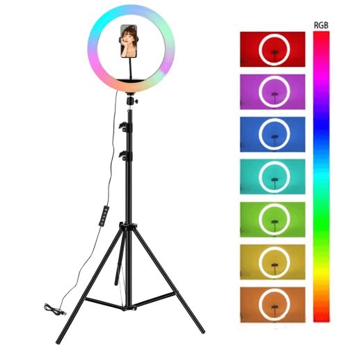 Trépied Ring Light pour Téléphone & Smartphone avec Télécommande