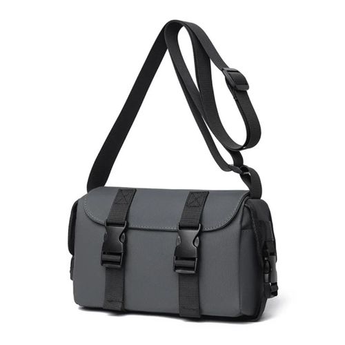 Mode Sac Bandoulière Homme Imperméable - Gris - image 2