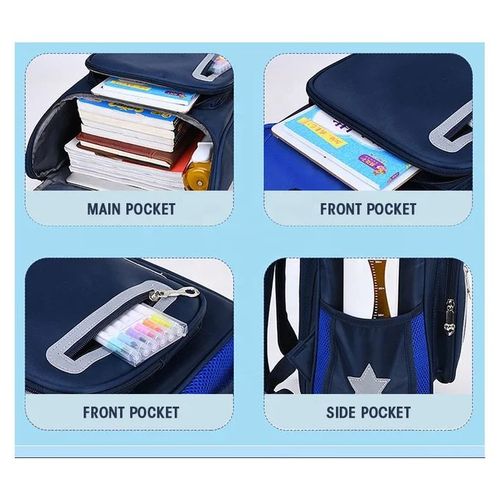 product_image_name-Generic-Sac à Dos école Orthopédique étanche Pour Enfants, Sac D'école Primaire Pour Garçons Et Filles-6