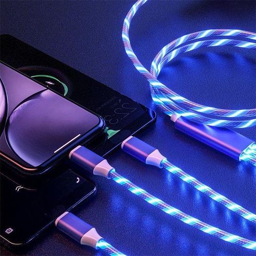 product_image_name-General-3-in-1Luminous Charge Cable For Lightning Type-C&Micro USB--4