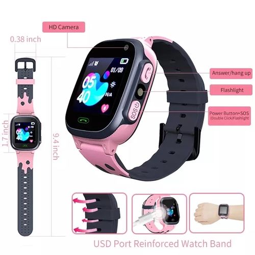 Generic Montre De Téléphone Intelligent Pour Enfants Avec GPS Et