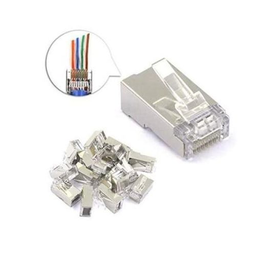 Generic PINCE À SERTIR + 50 CONNECTEURS BLINDÉS RJ45 - image 4