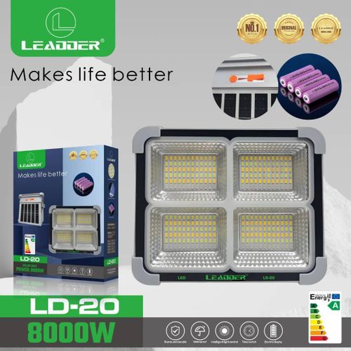 Leadder  Lampadaire solaire LD-20 8000W